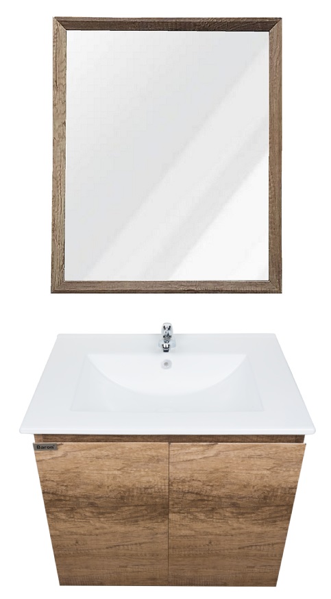 BARON A106B Vanity Cabinet Bundle With Wall Mirror